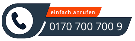 Jetzt anrufen: 0170 700 700 9